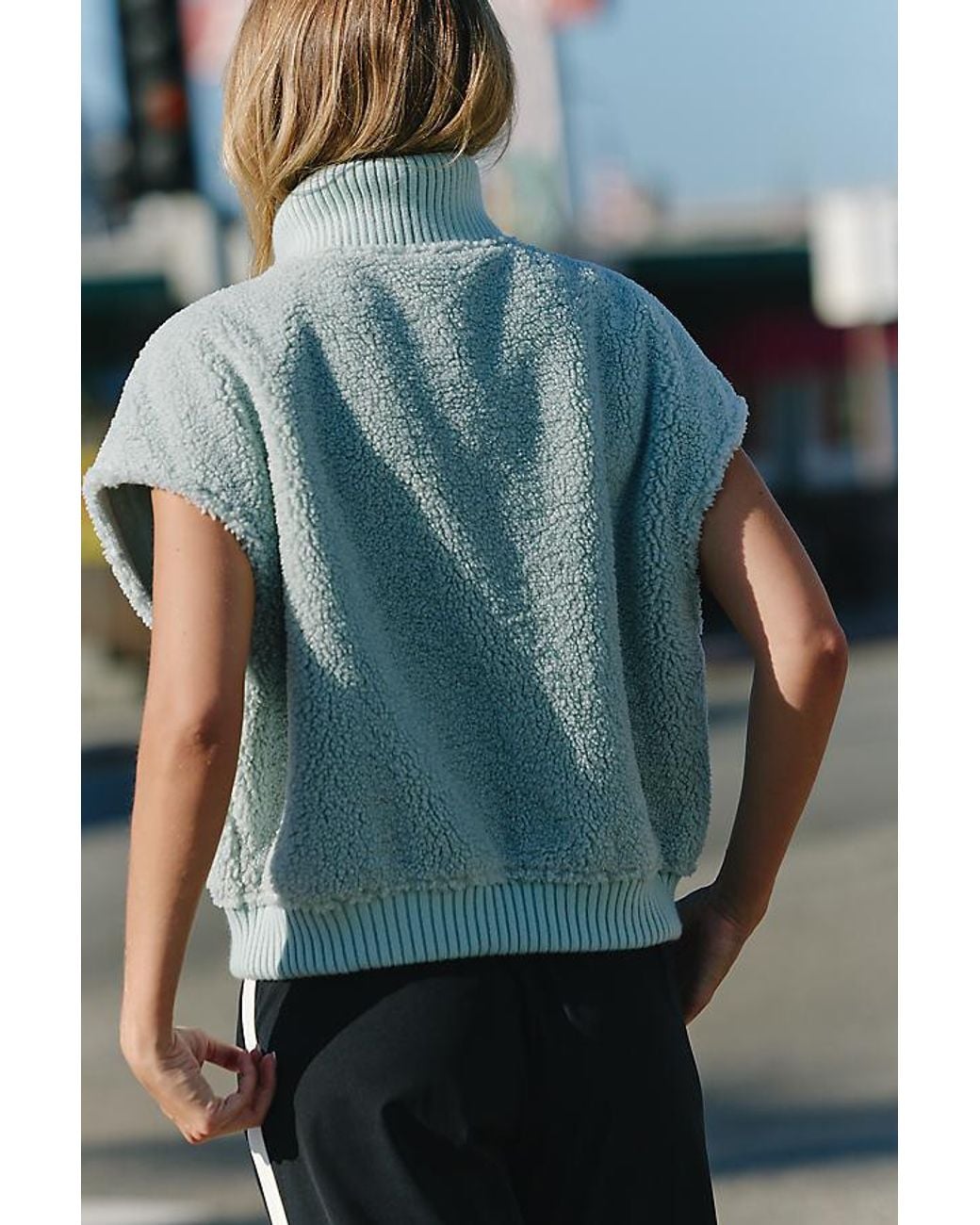 Daily Practice Black Kinetic Move Fleece Vest
