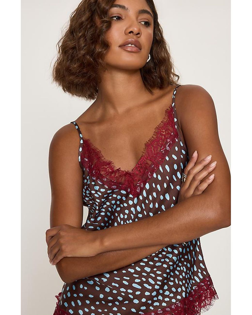 Never Fully Dressed Red Deer Aurelia Cami Top