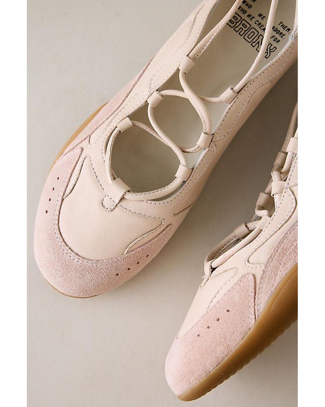 Bronx Natural Parker Ballet Trainers