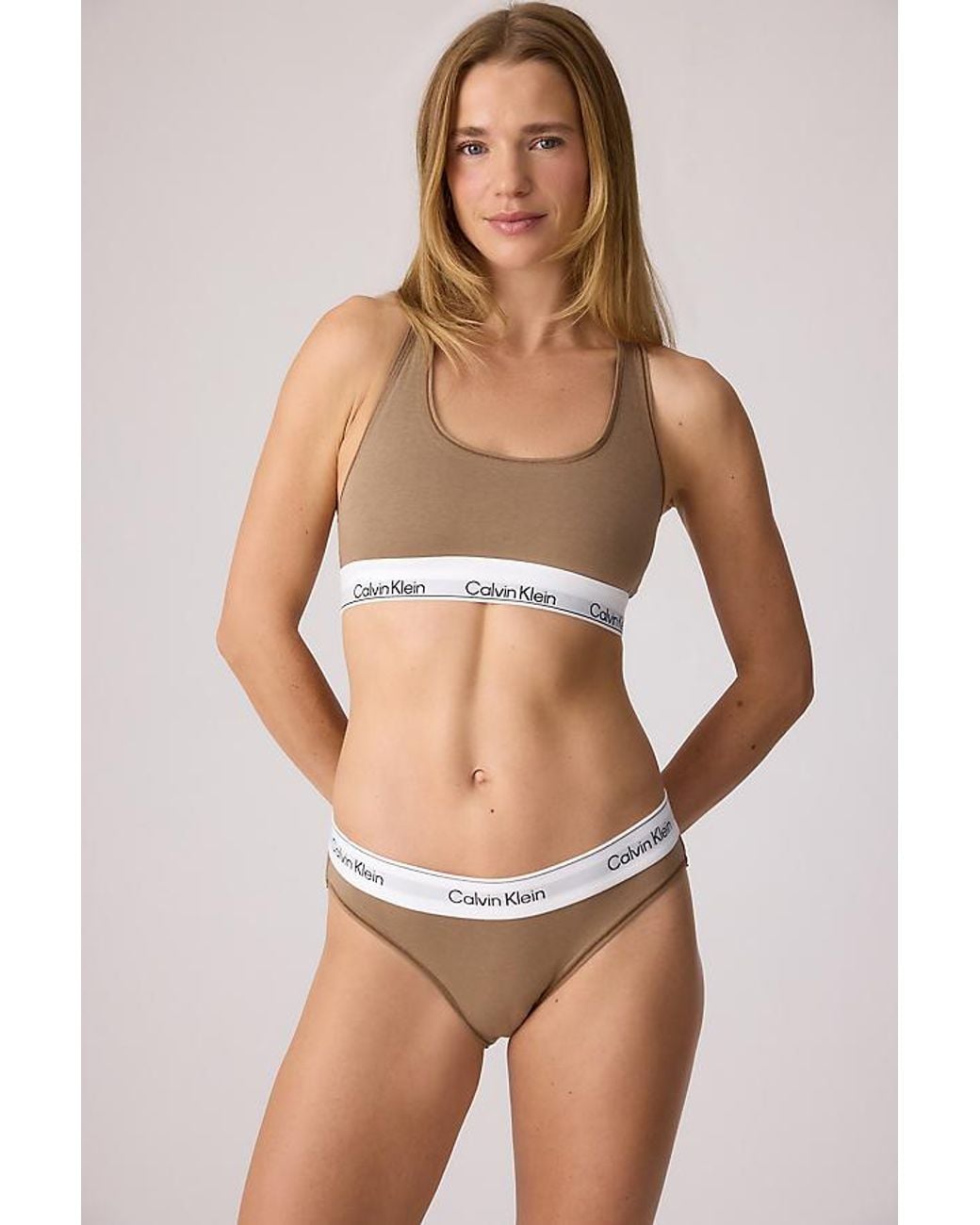 Calvin Klein Brown Bikini Briefs