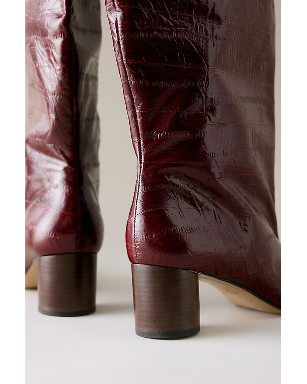 Maeve Brown Tall Straight Boots