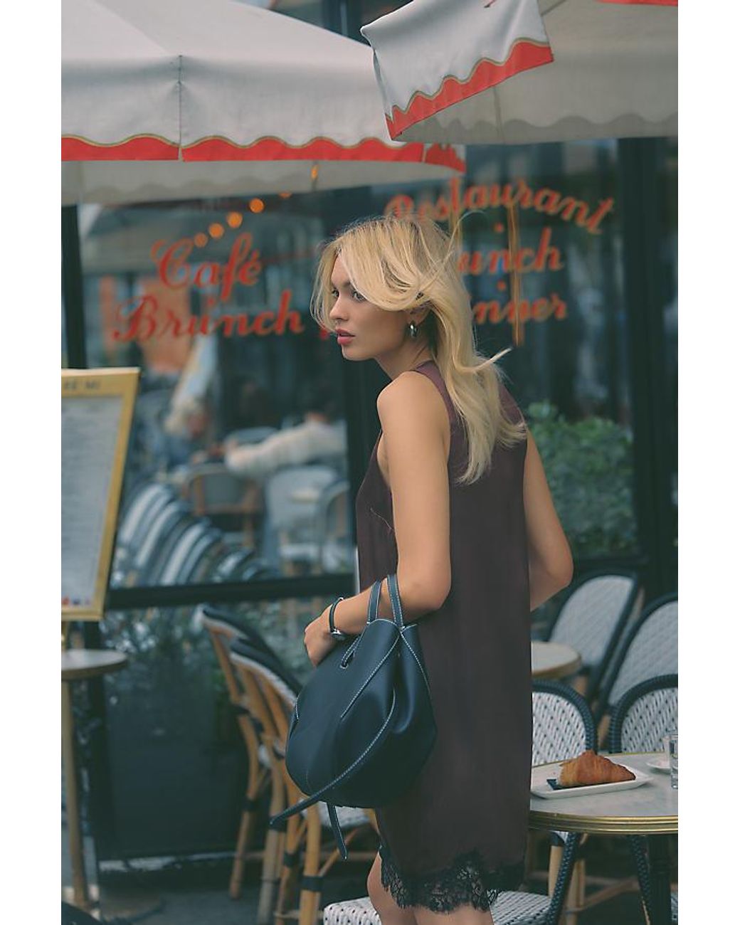 By Anthropologie Green Maeve Emmy Sleeveless Swing Mini Dress