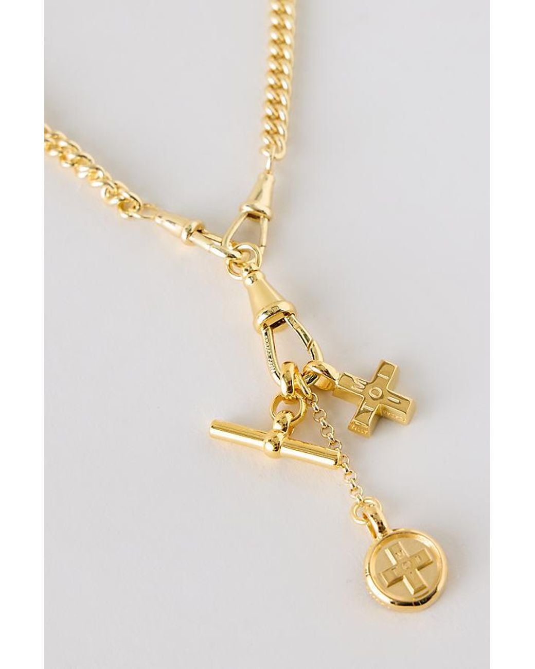 Tilly Sveaas White Moi + Toi Clipt Cluster Necklace