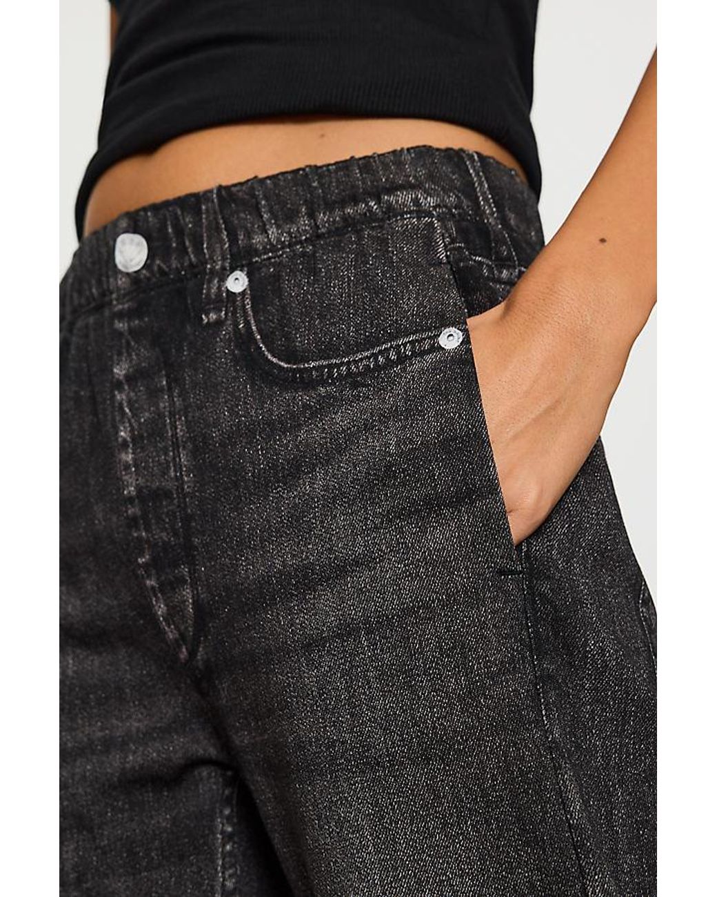 Rag & Bone Black Miramar Terry Joggers