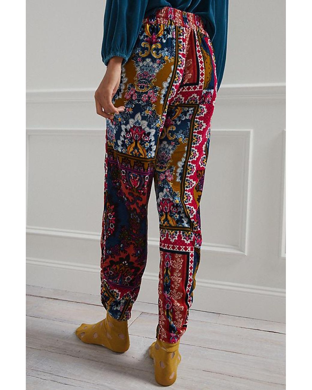 Anthropologie Theresa Velvet Sleep 