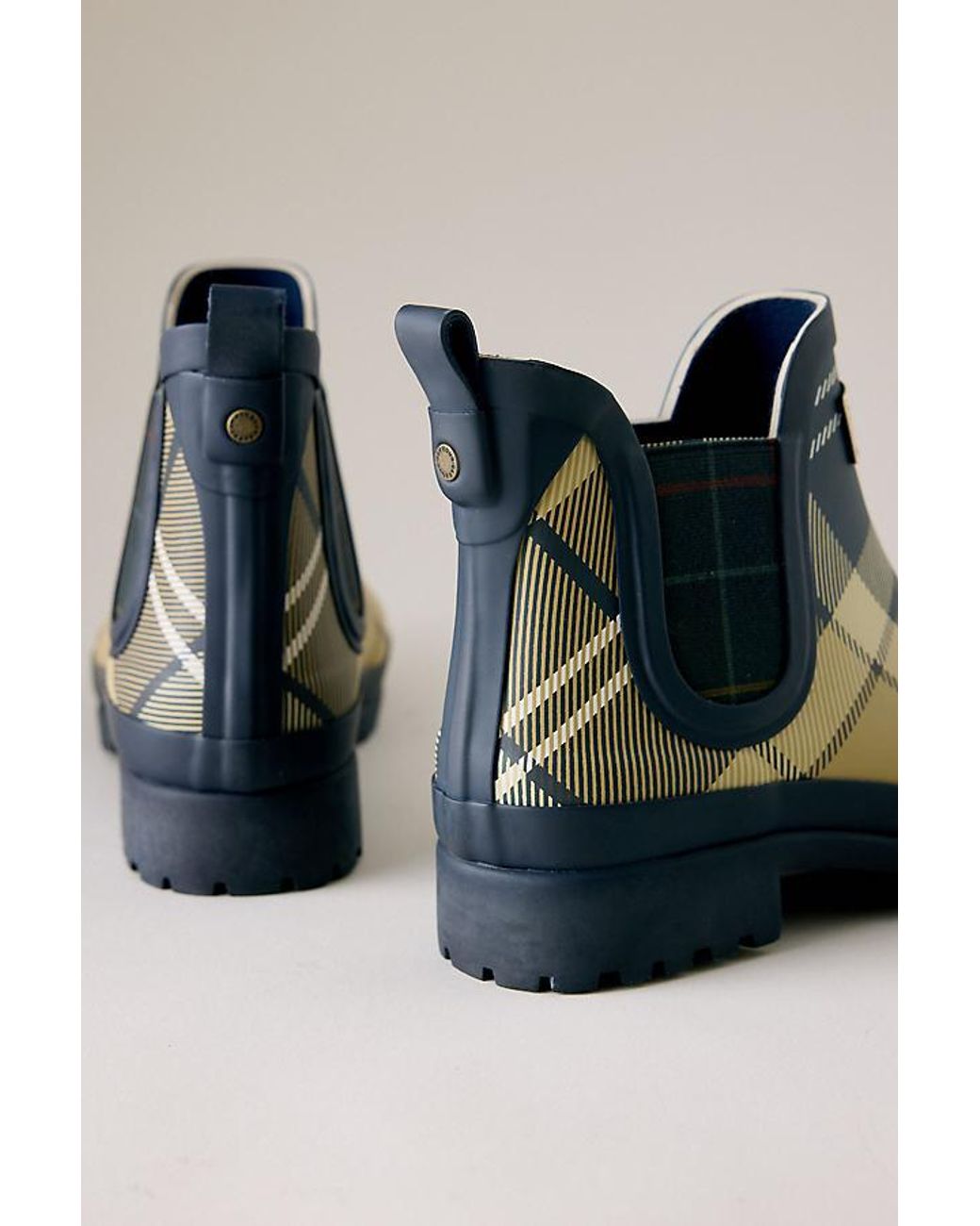 Barbour Green Mallow Short Wellington Boots