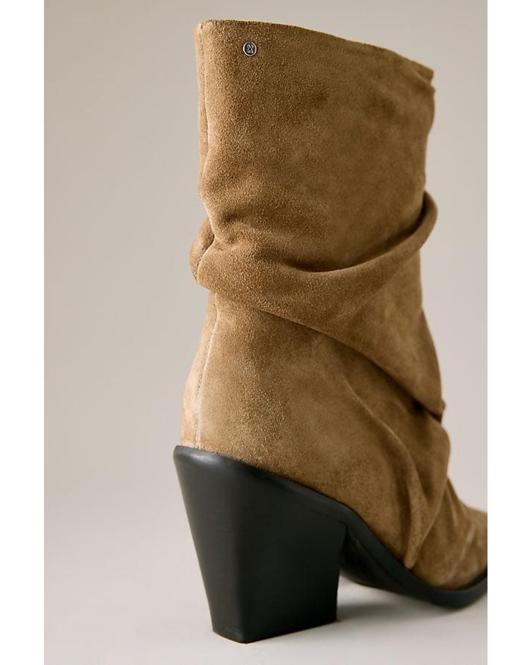 Bronx Natural Slouch Kole Ankle Boots