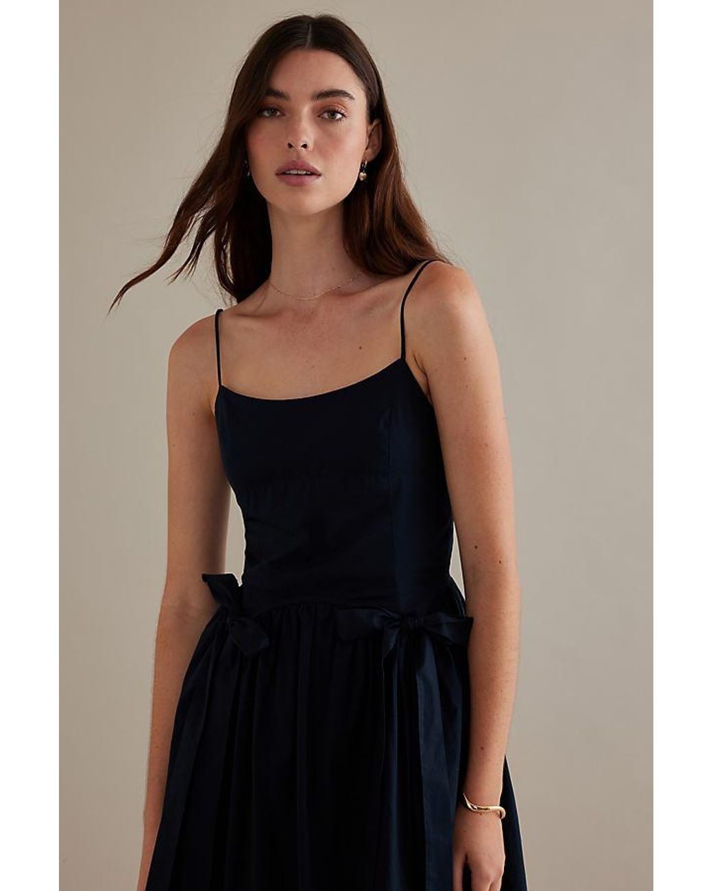 pleated midi halter dress Ever-Pretty Polka Dots Pleated Chiffon Halter Midi Summer Formal Wedding Guest Dress Casual Dress