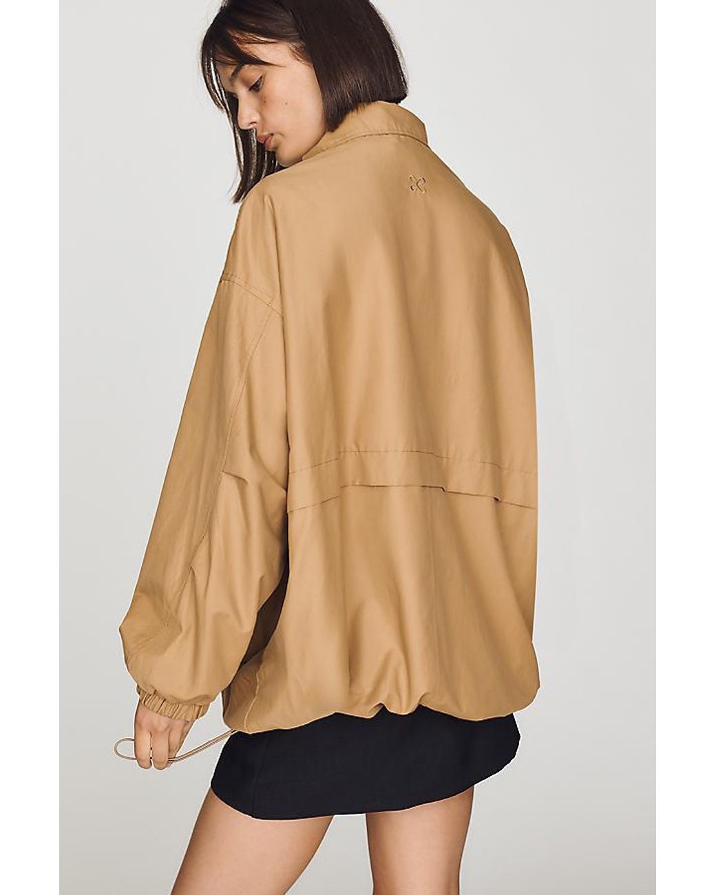 Maeve Natural Oversized Lightweight Jacket