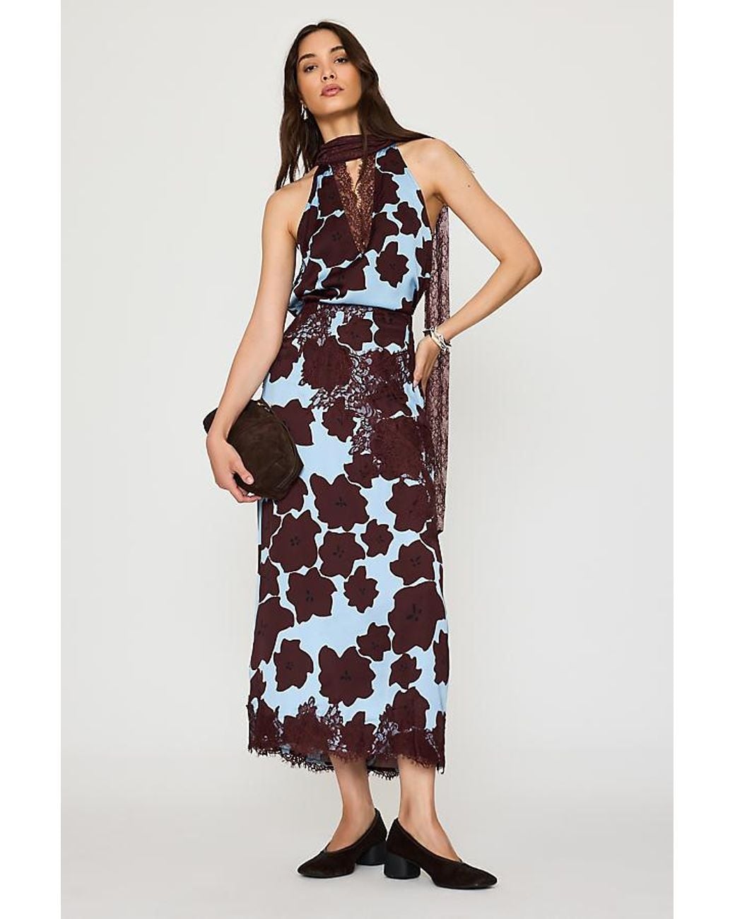 Never Fully Dressed Multicolor Lily Scarf-Neck Top