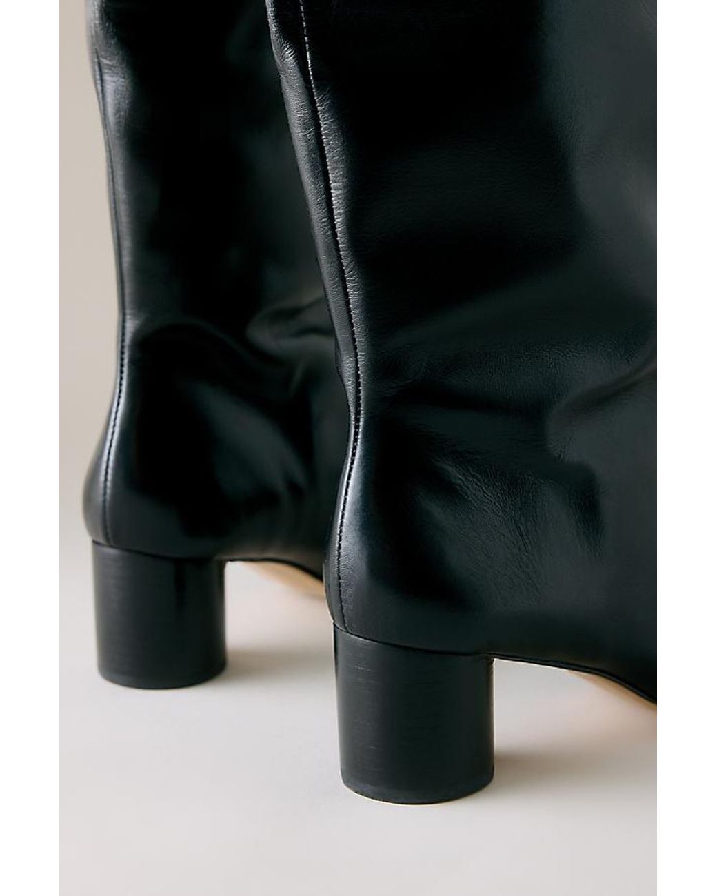 Maeve Black Tall Straight Boots
