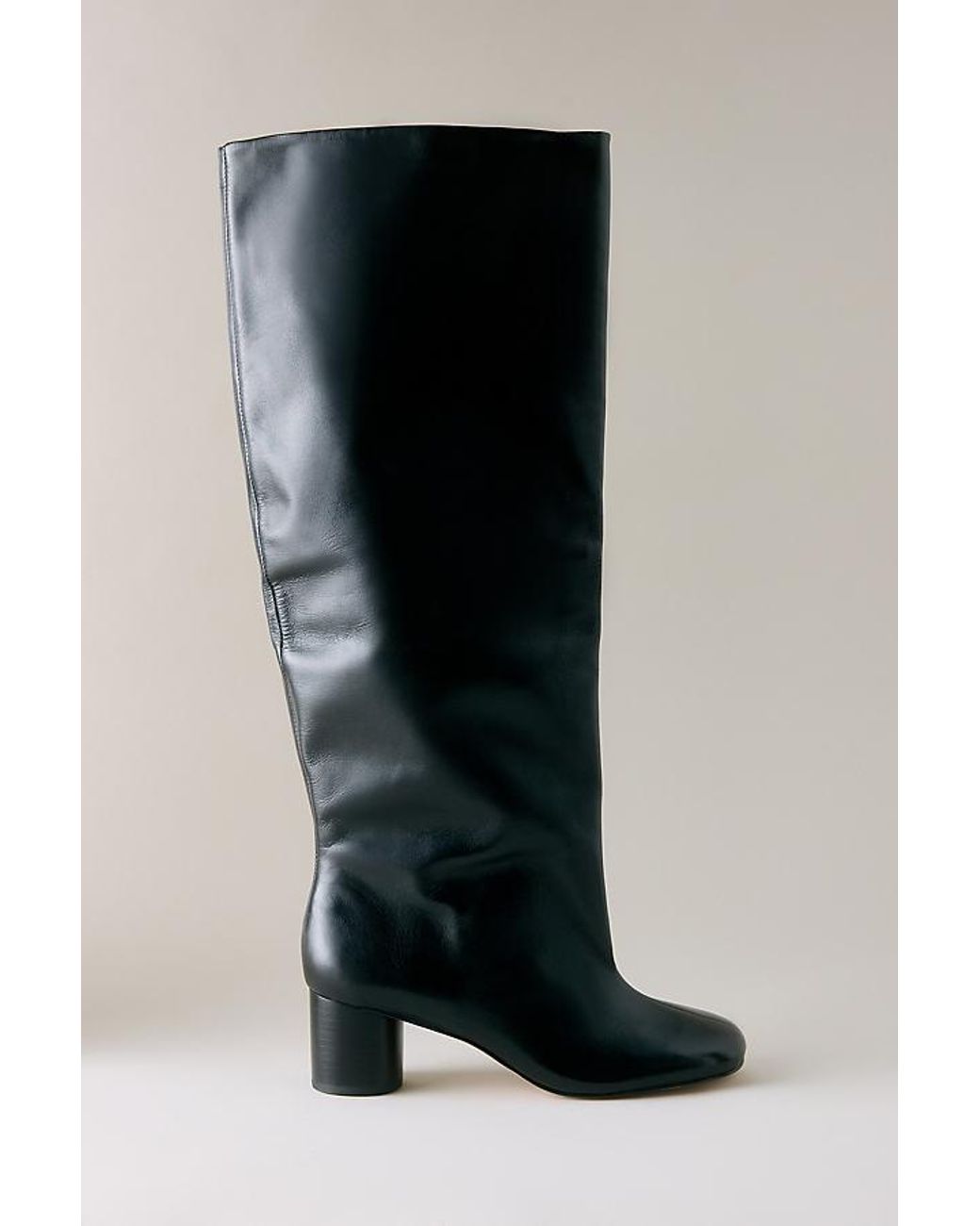 Maeve Black Tall Straight Boots