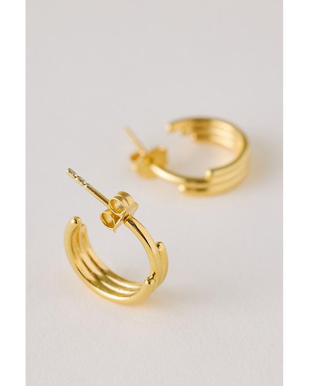 Rachel Jackson Metallic Small Evolve Hoop Earrings