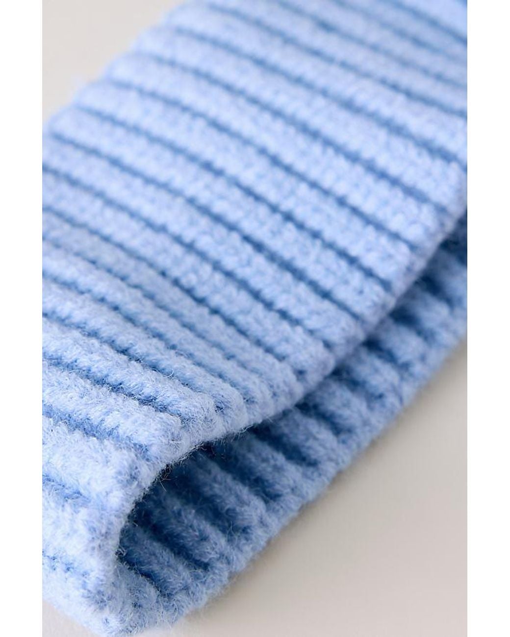 By Anthropologie Blue Knitted Headband