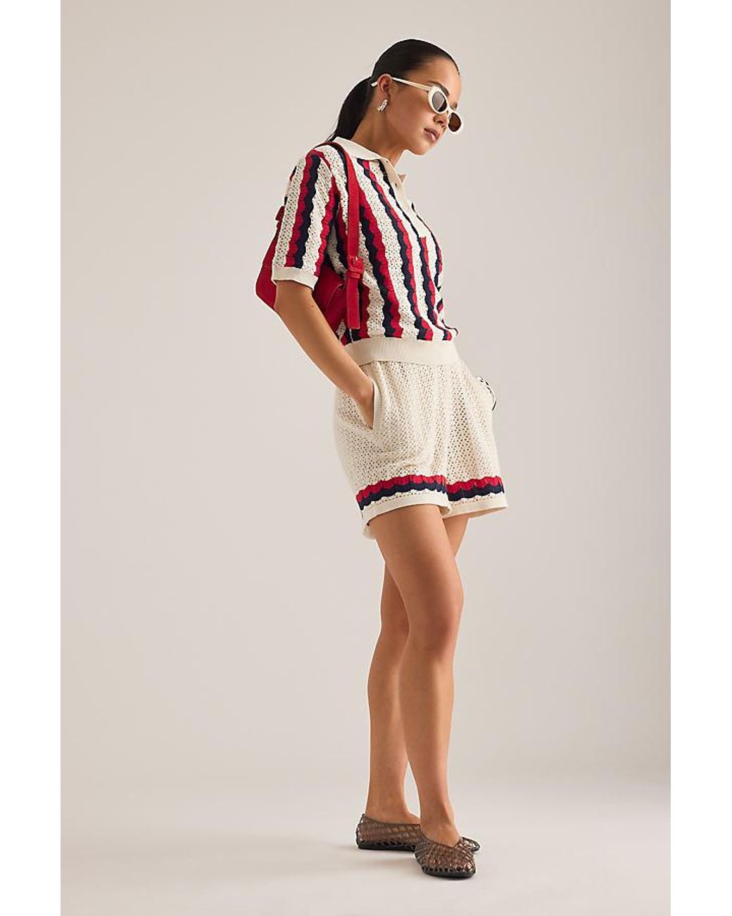 Fila Multicolor Fino Knit Shorts