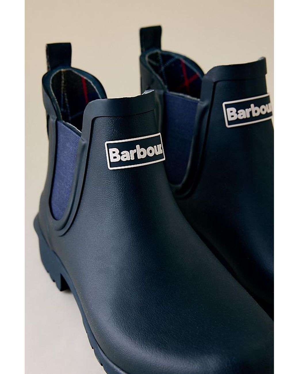Barbour Blue Wilton Wellington Boots