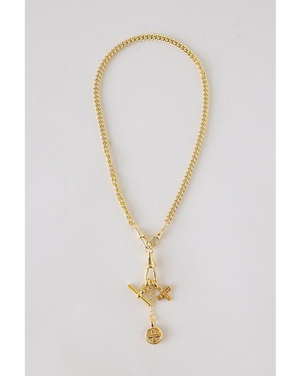 Tilly Sveaas White Moi + Toi Clipt Cluster Necklace