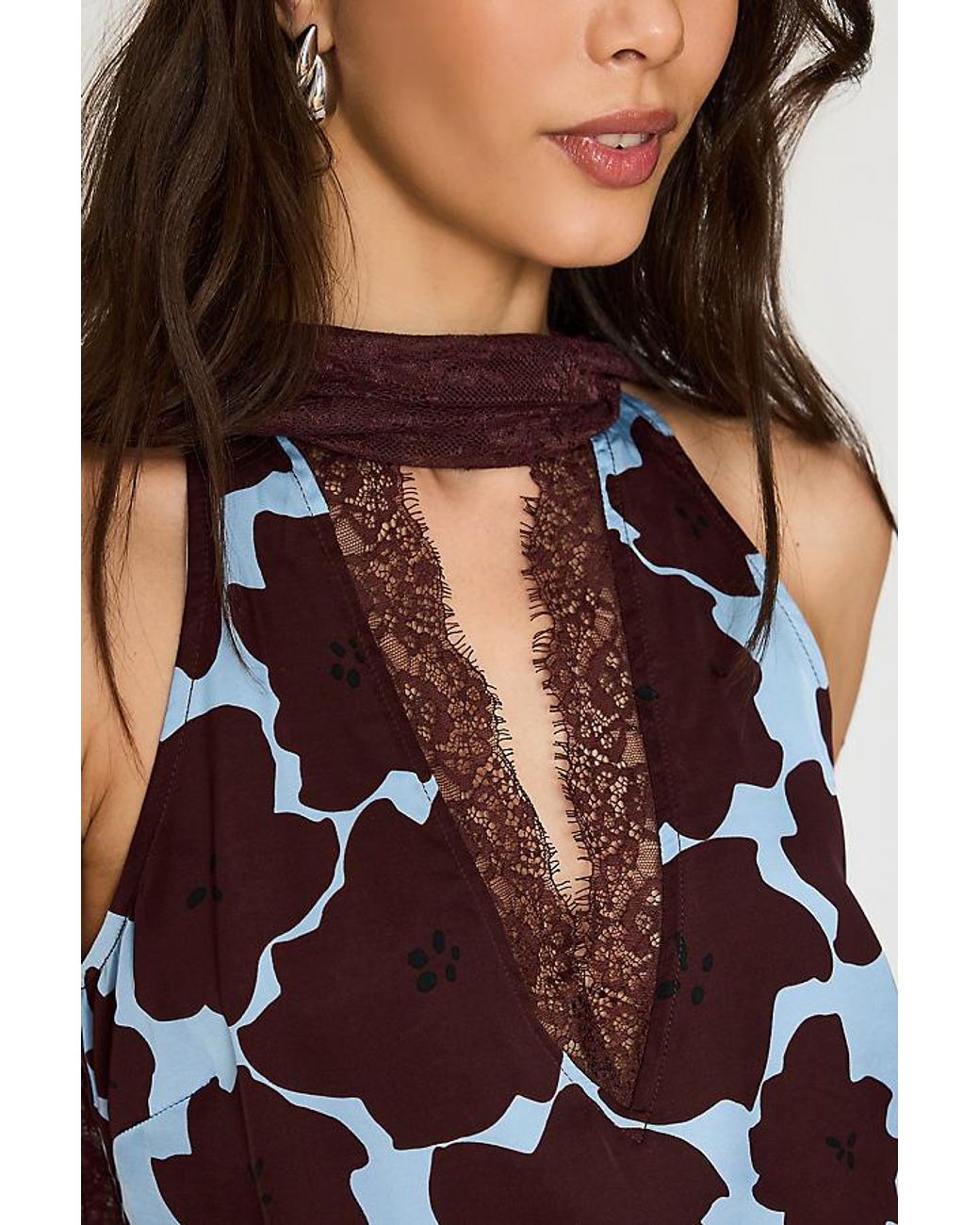 Never Fully Dressed Multicolor Lily Scarf-Neck Top