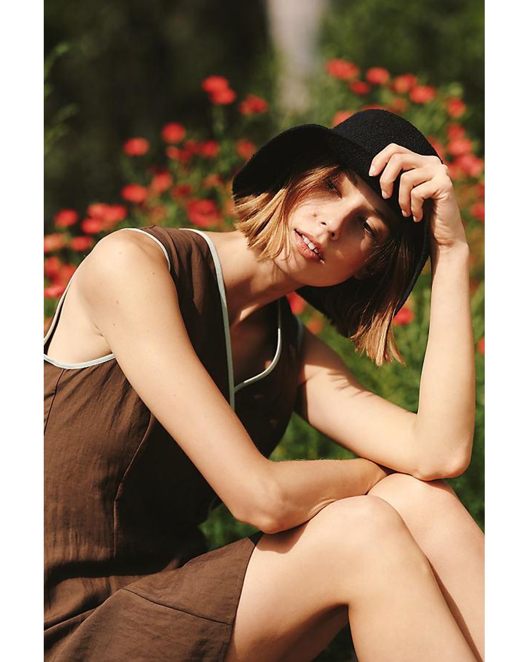 Mare Mare Black Asymmetric Button Mini Dress