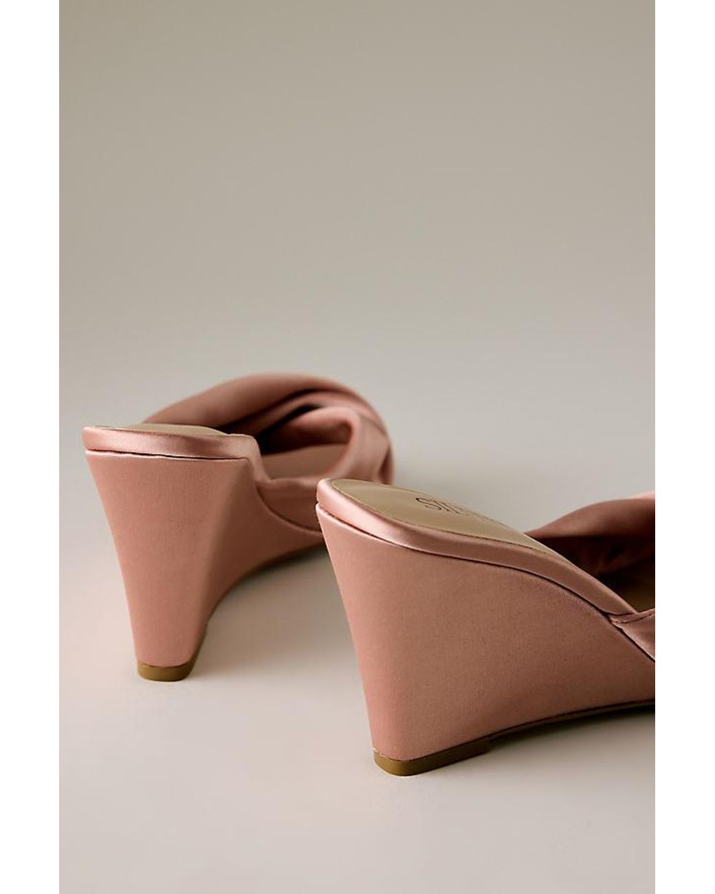 Silent D Natural Katia Wedge Heels
