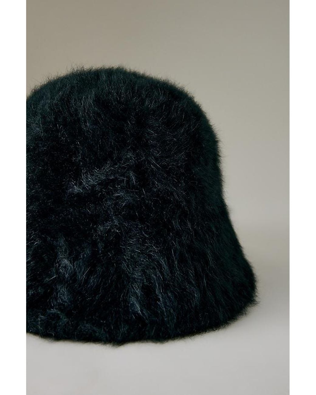 By Anthropologie Blue Brushed Cloche Hat