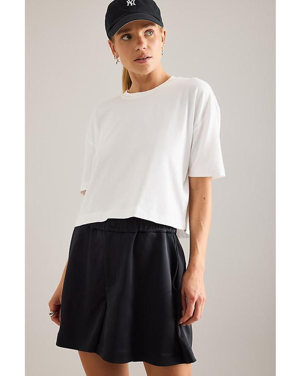 Varley White Venice Easy T-Shirt
