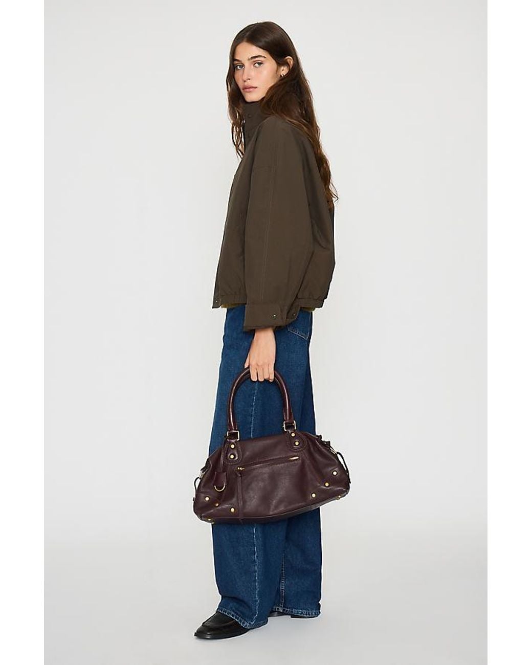 SELECTED Blue Pernille High-Neck Jacket