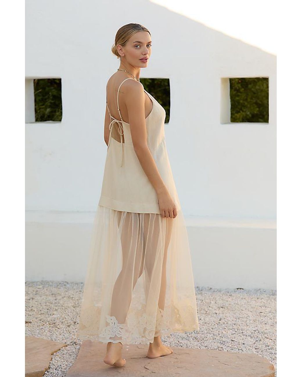 summer linen dresses Valentina Linen Dress – Sunday St Tropez main image 0