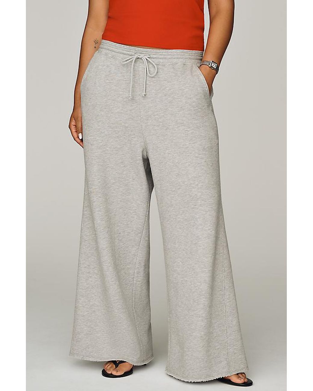 Daily Practice Black Easy Mile Wide-Leg Joggers