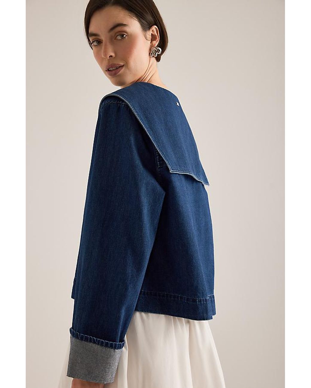 Barbour Blue Dartomoor Denim Shirt