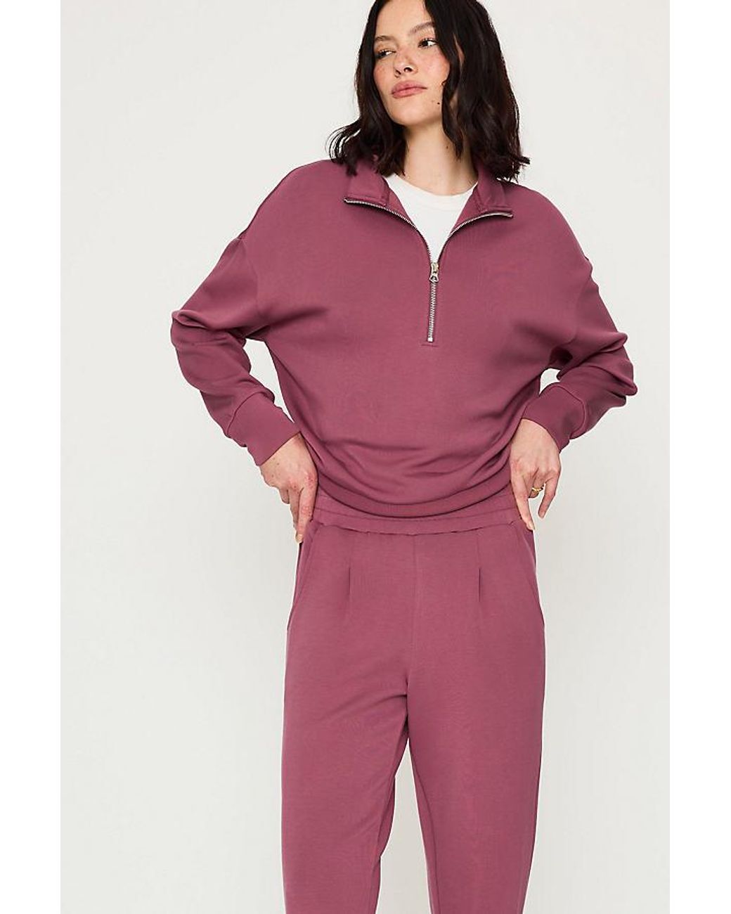 Varley Red The Rolled Trousers