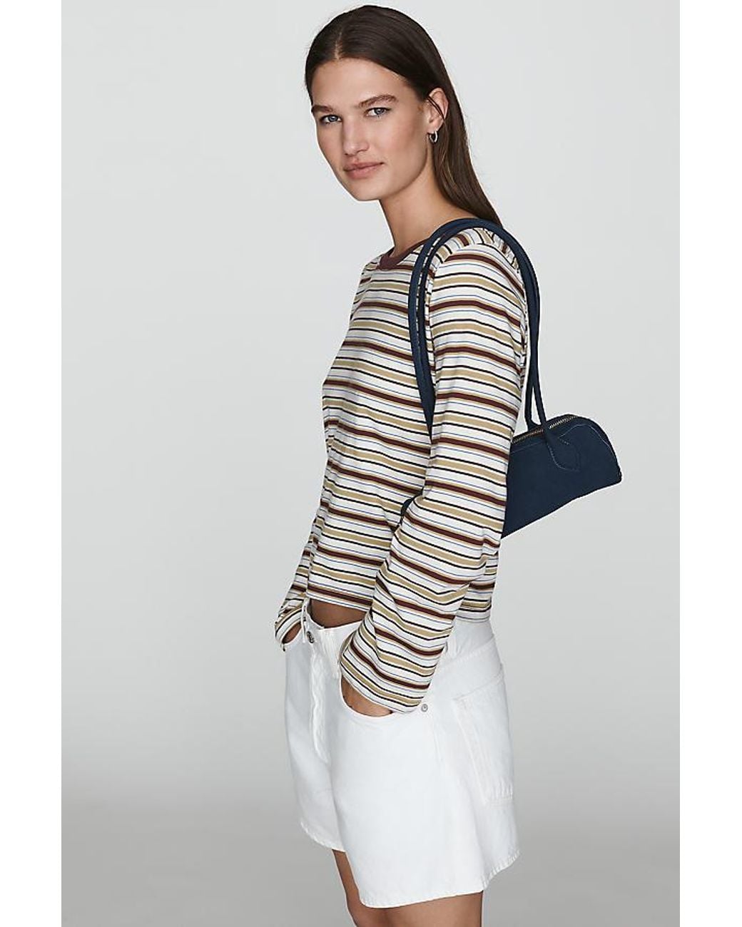 By Anthropologie Multicolor Evelyn 100% Cotton Everyday Top
