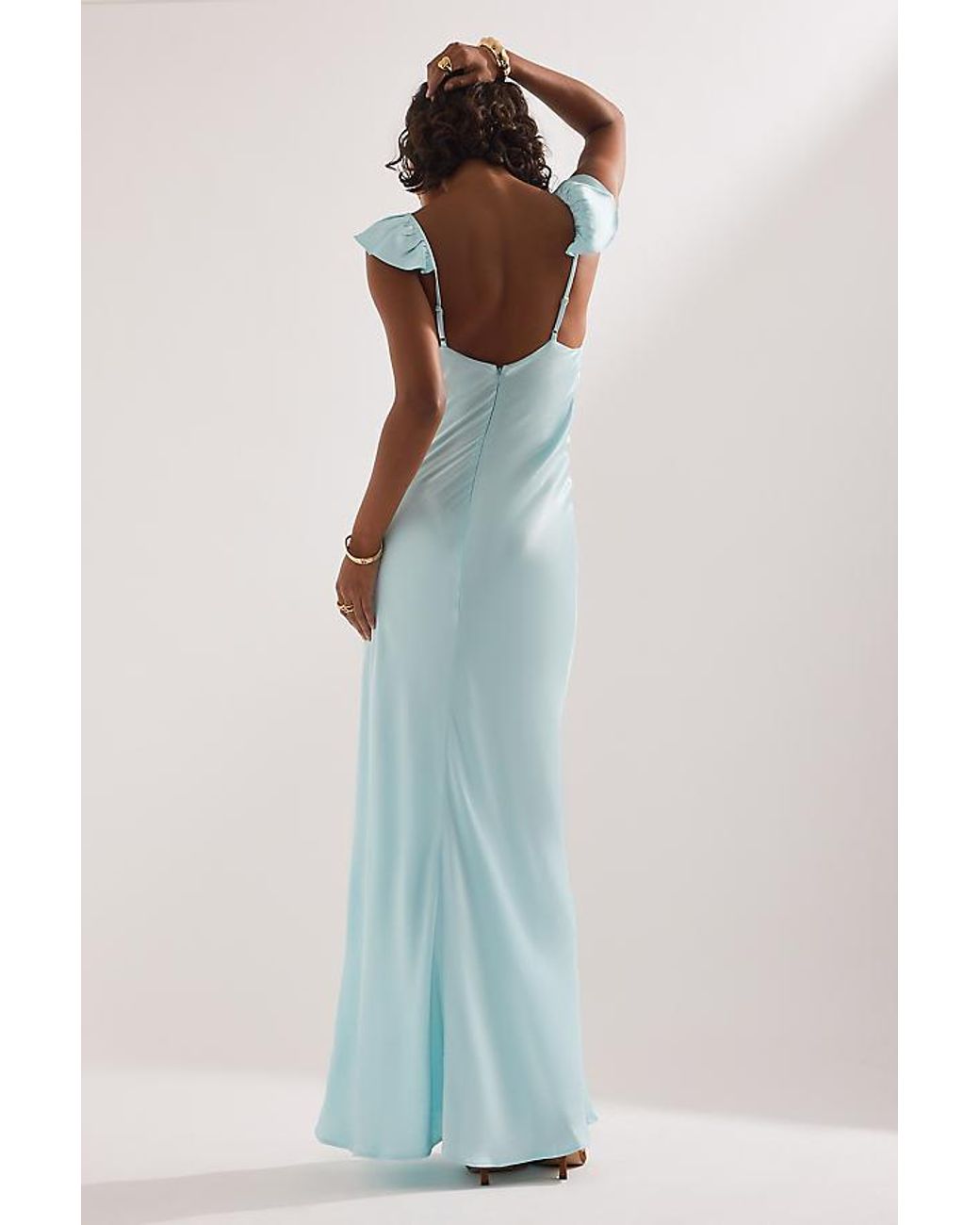 Bardot White Ivy Lace Detail Maxi Dress