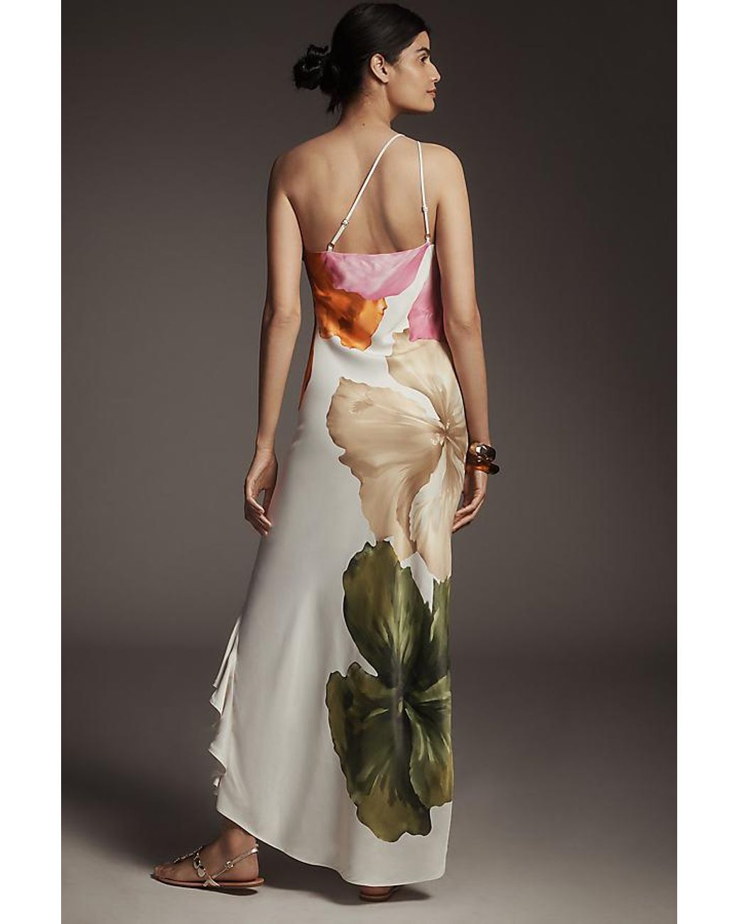 butter maxi dress Flip A Switch Satin Lace Slip Maxi Dress | Butter | Womens