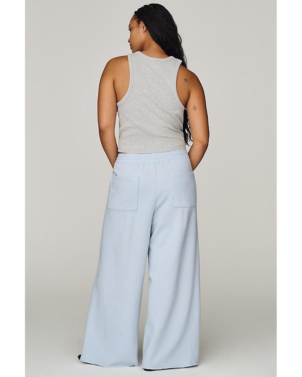 Daily Practice Gray Easy Mile Wide-Leg Joggers