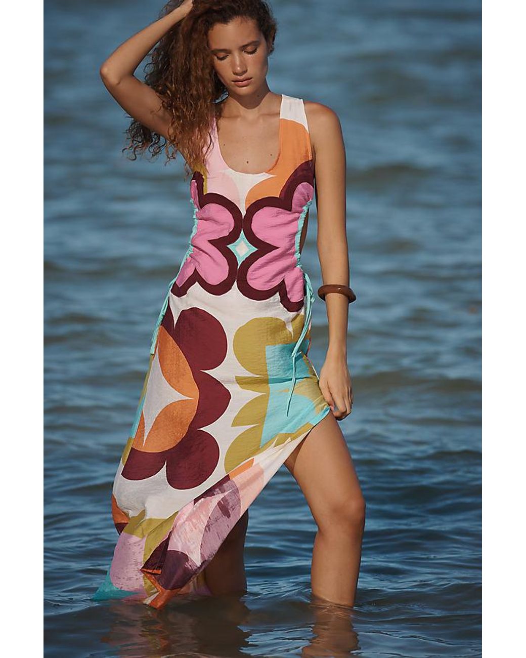 Celandine Gray X Holly Clarke Mod Column Dress