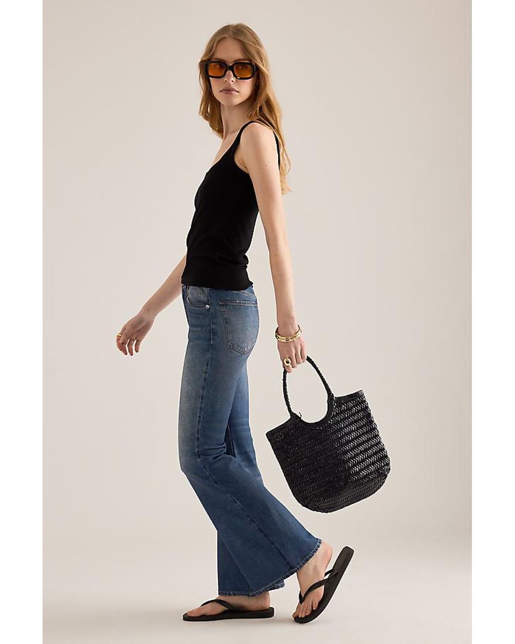 Rag & Bone Blue Dahlia Flare Jeans