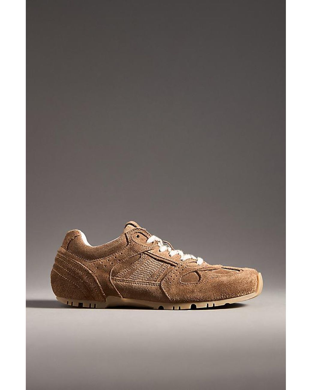 Alohas Gray Tb.56 Suede Trainers