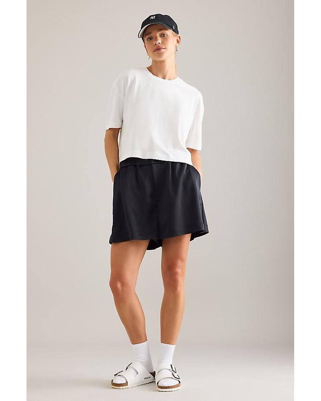 Varley White Venice Easy T-Shirt