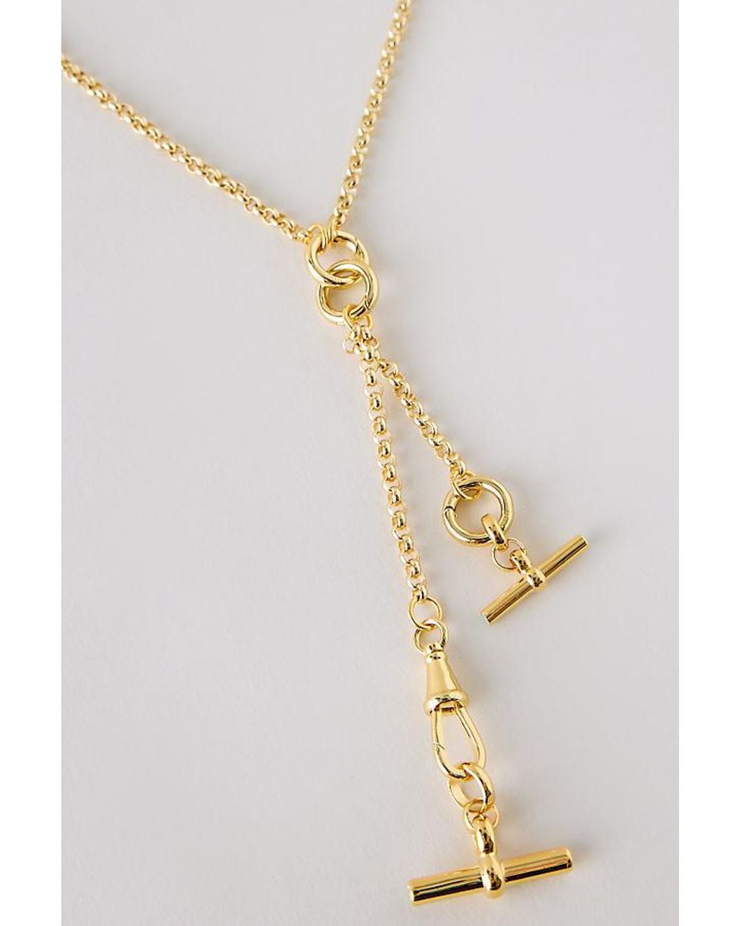Tilly Sveaas White Raising The Bar-Plated Necklace
