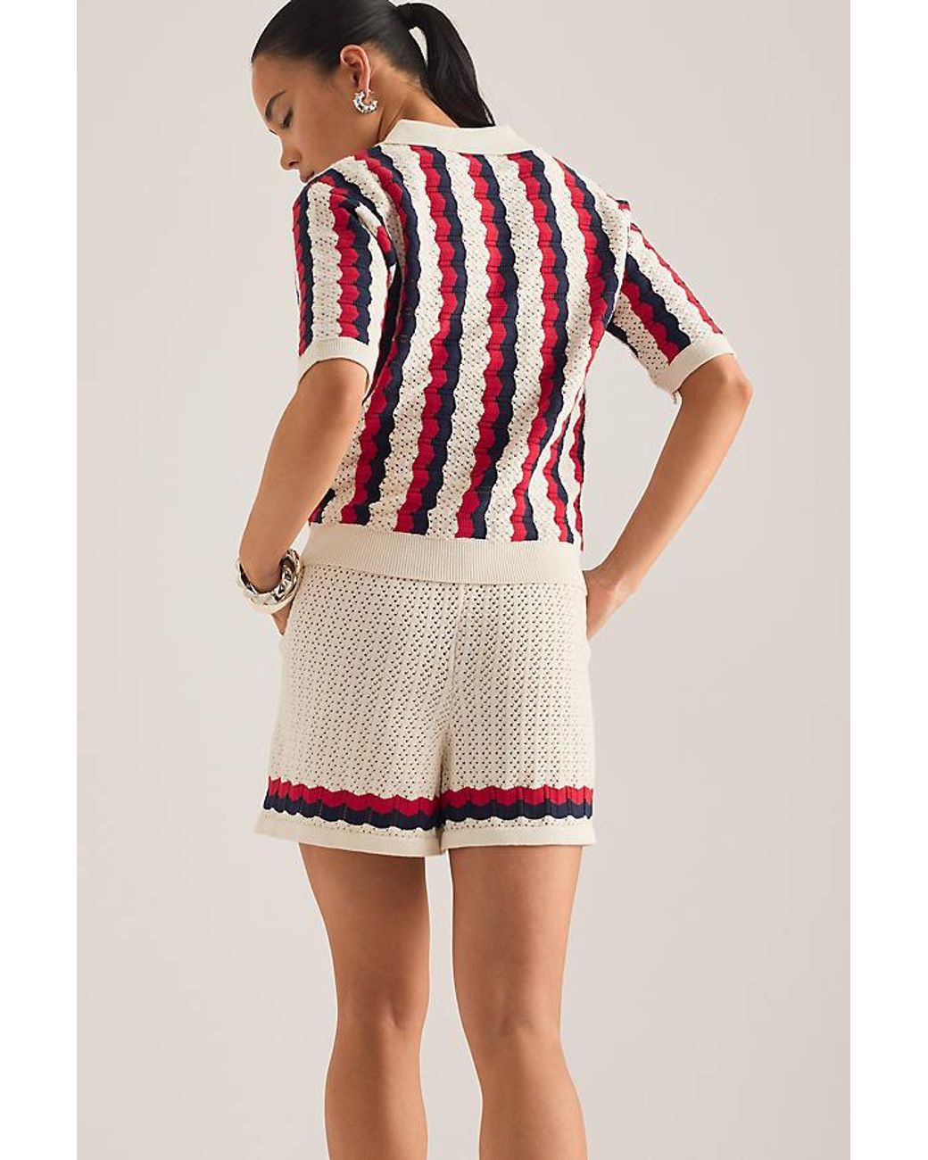 Fila Multicolor Fino Knit Shorts