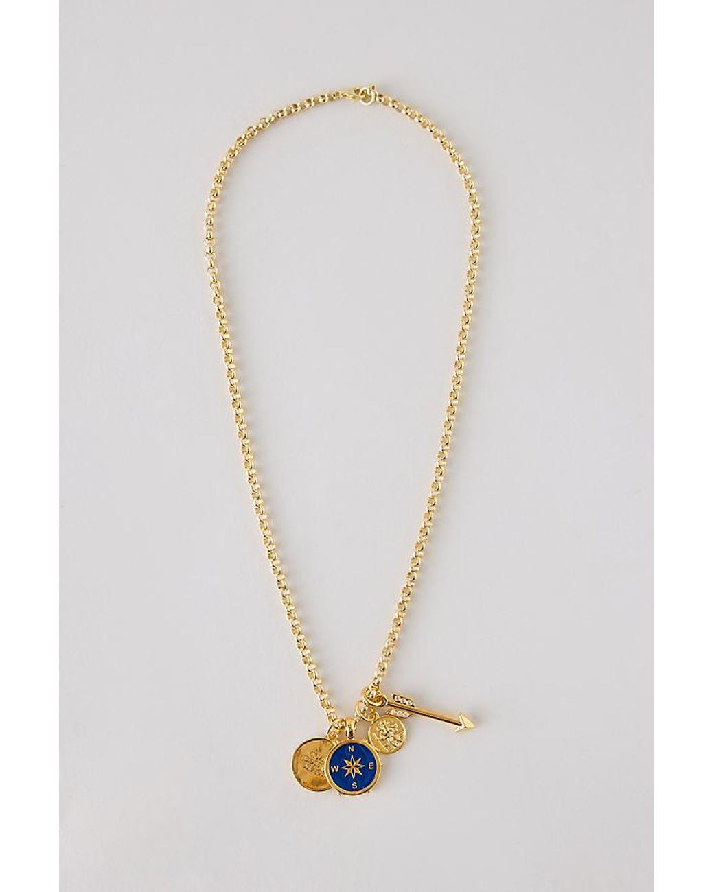 Tilly Sveaas White Guided By Chance-Plated Necklace