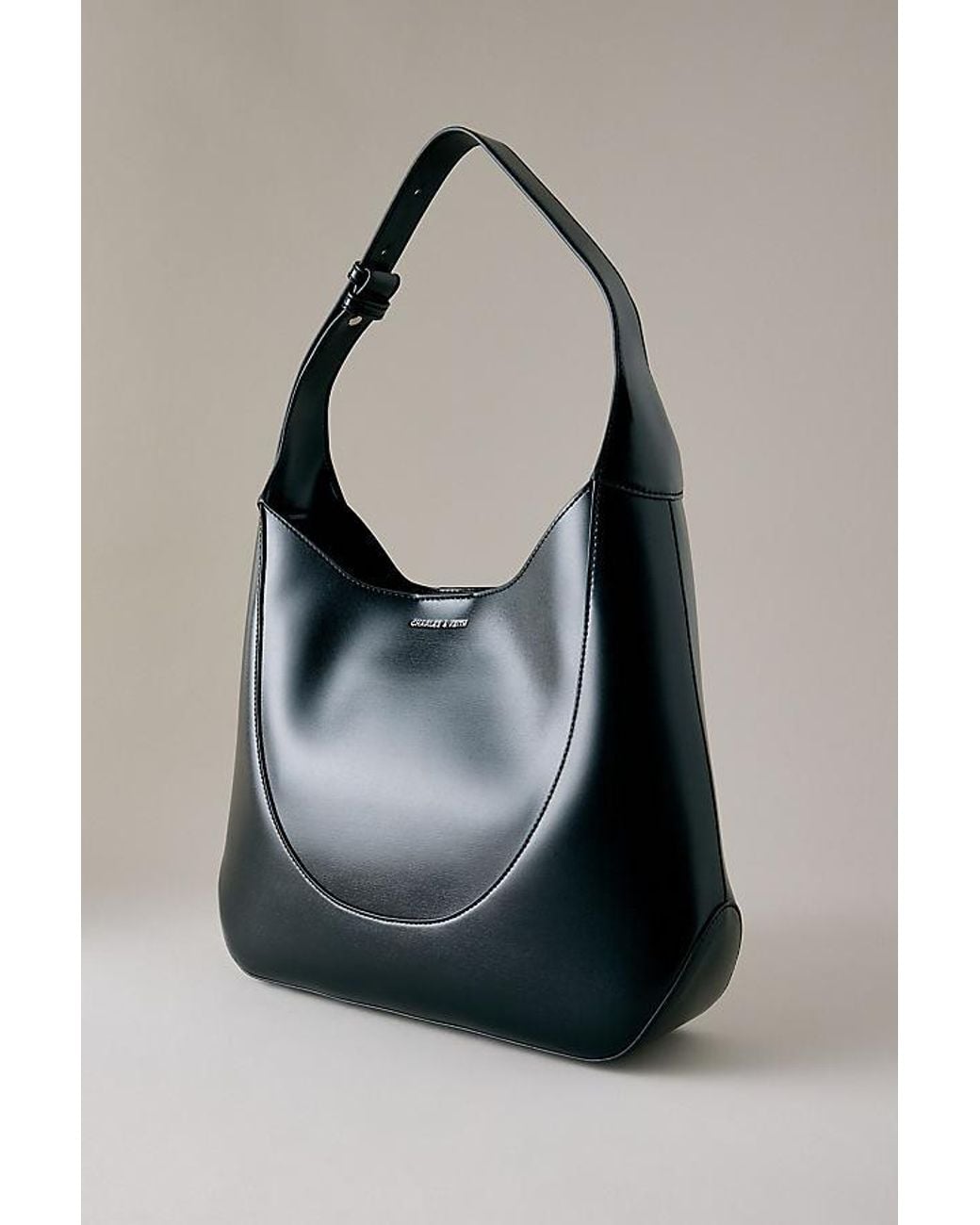 Charles & Keith Black Sigrid Hobo Bag