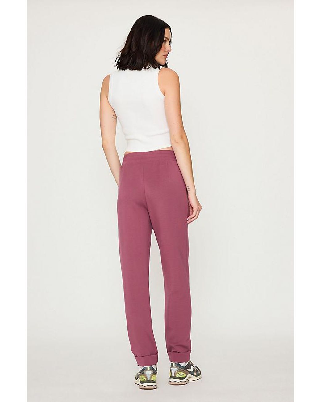 Varley Red The Rolled Trousers