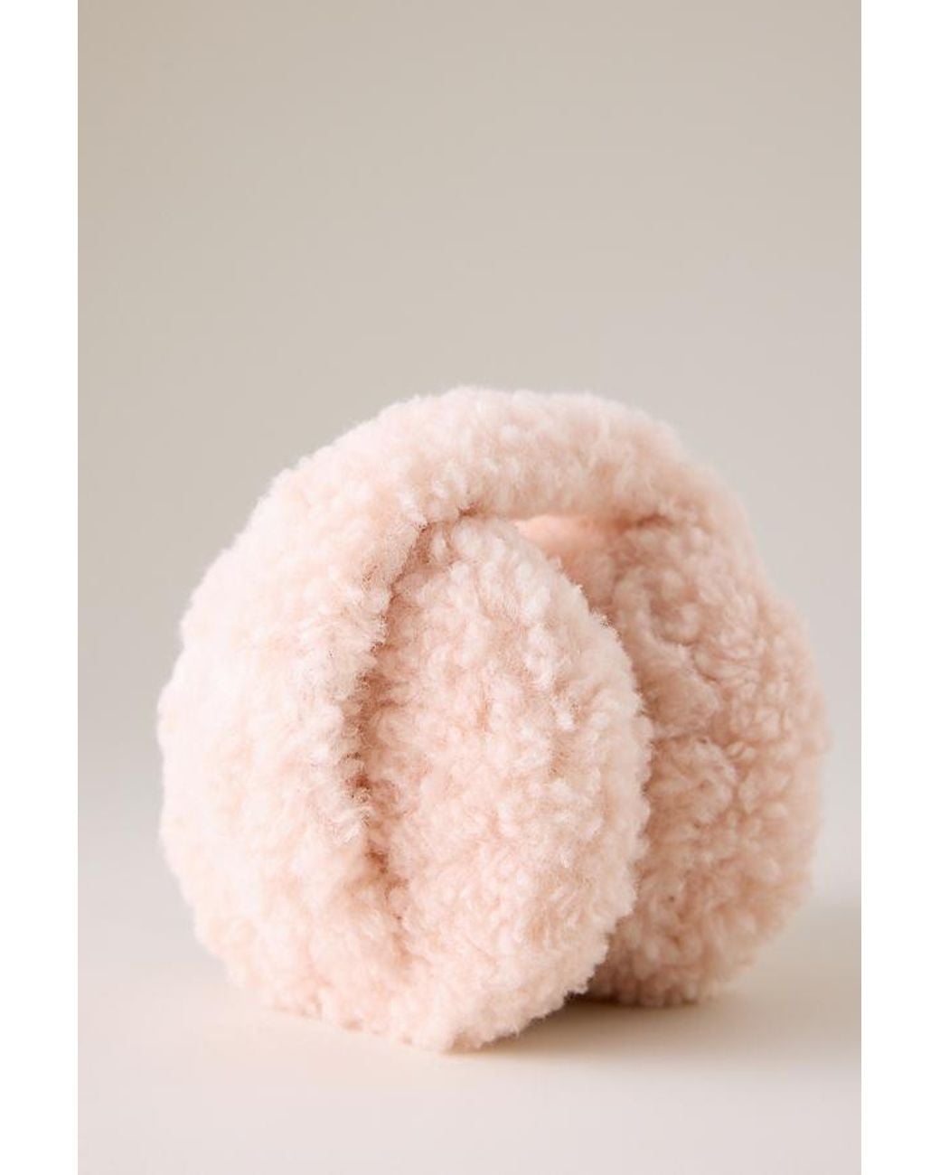 By Anthropologie Pink Teddy Earmuffs