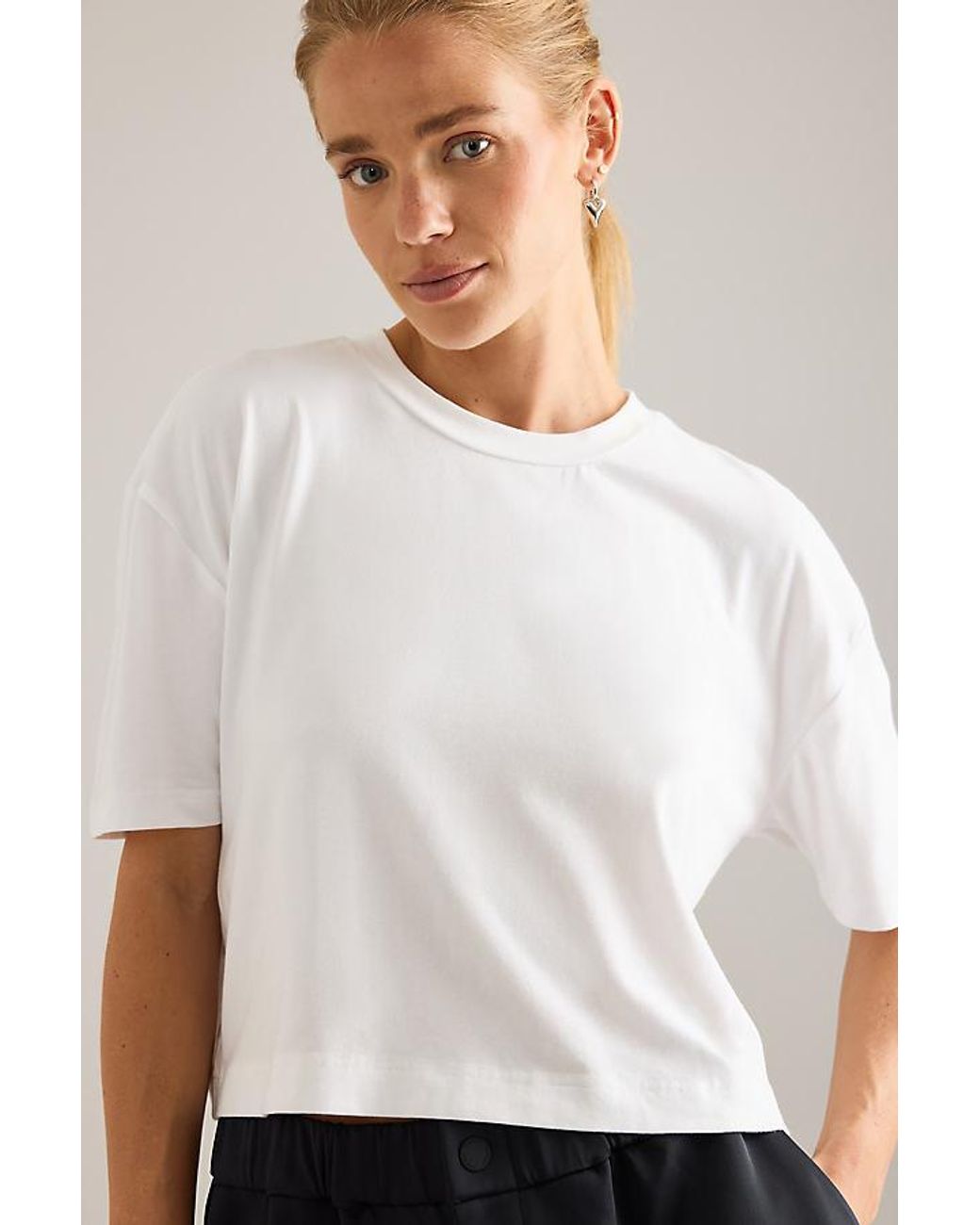 Varley White Venice Easy T-Shirt