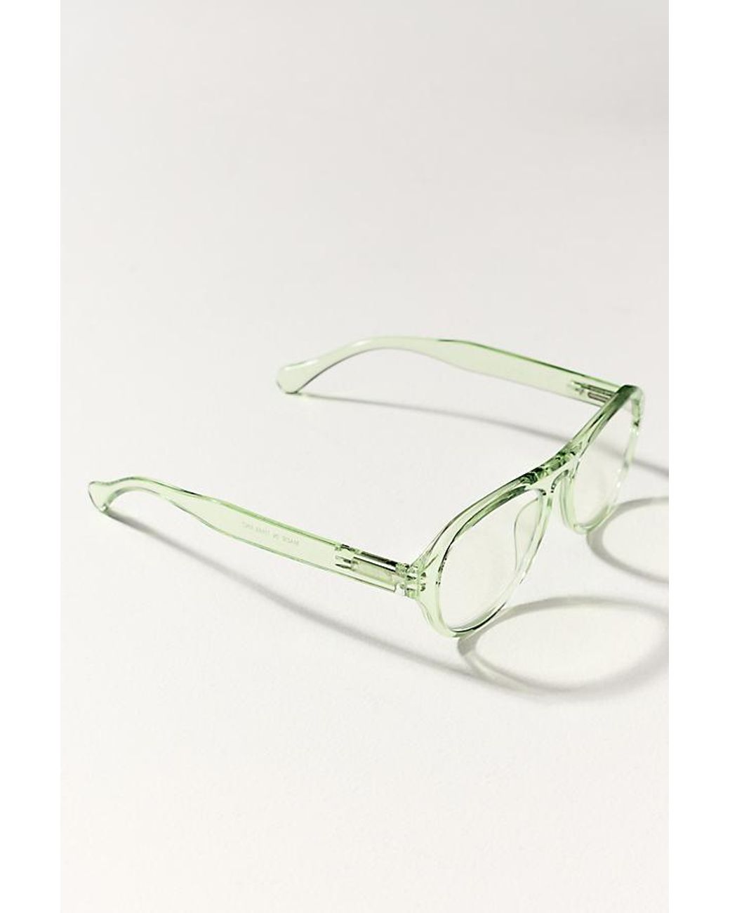 By Anthropologie Green Transition Aviator Reading Glasses
