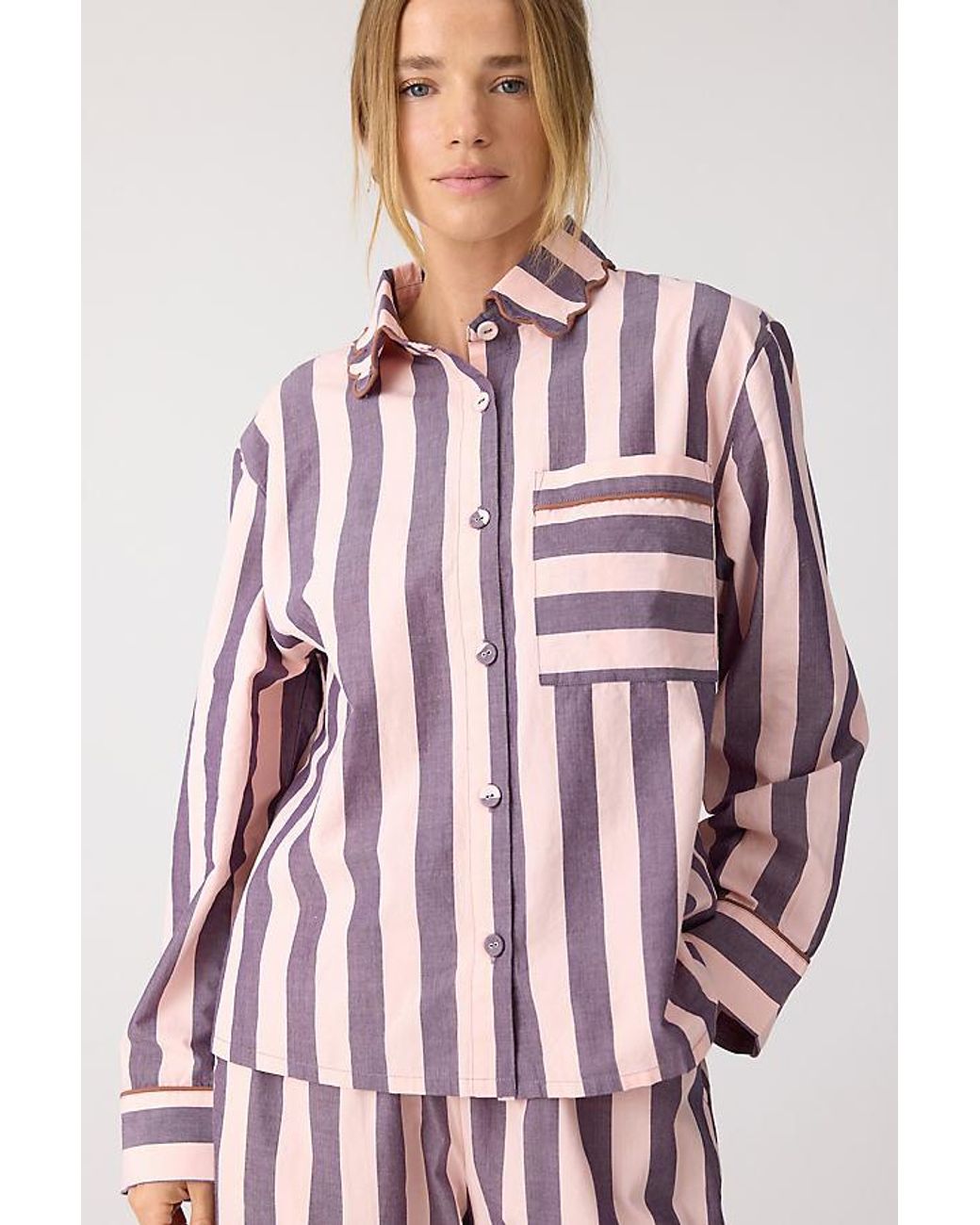 TBCo Red Check 100% Cotton Long Pyjama Set