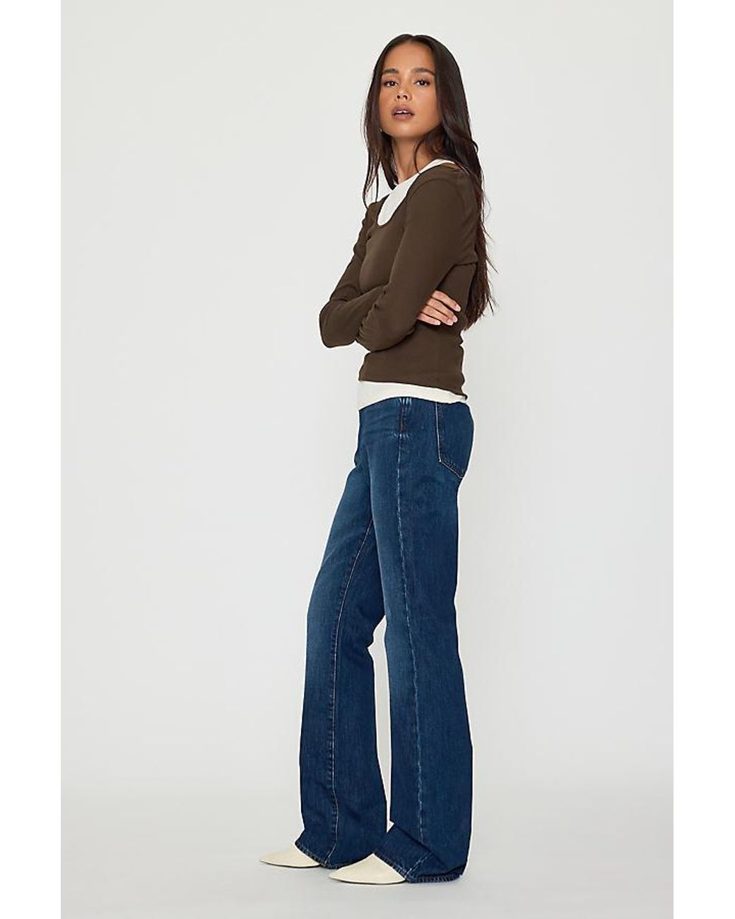 Pistola Blue Dakota High-Rise Bootcut Jeans