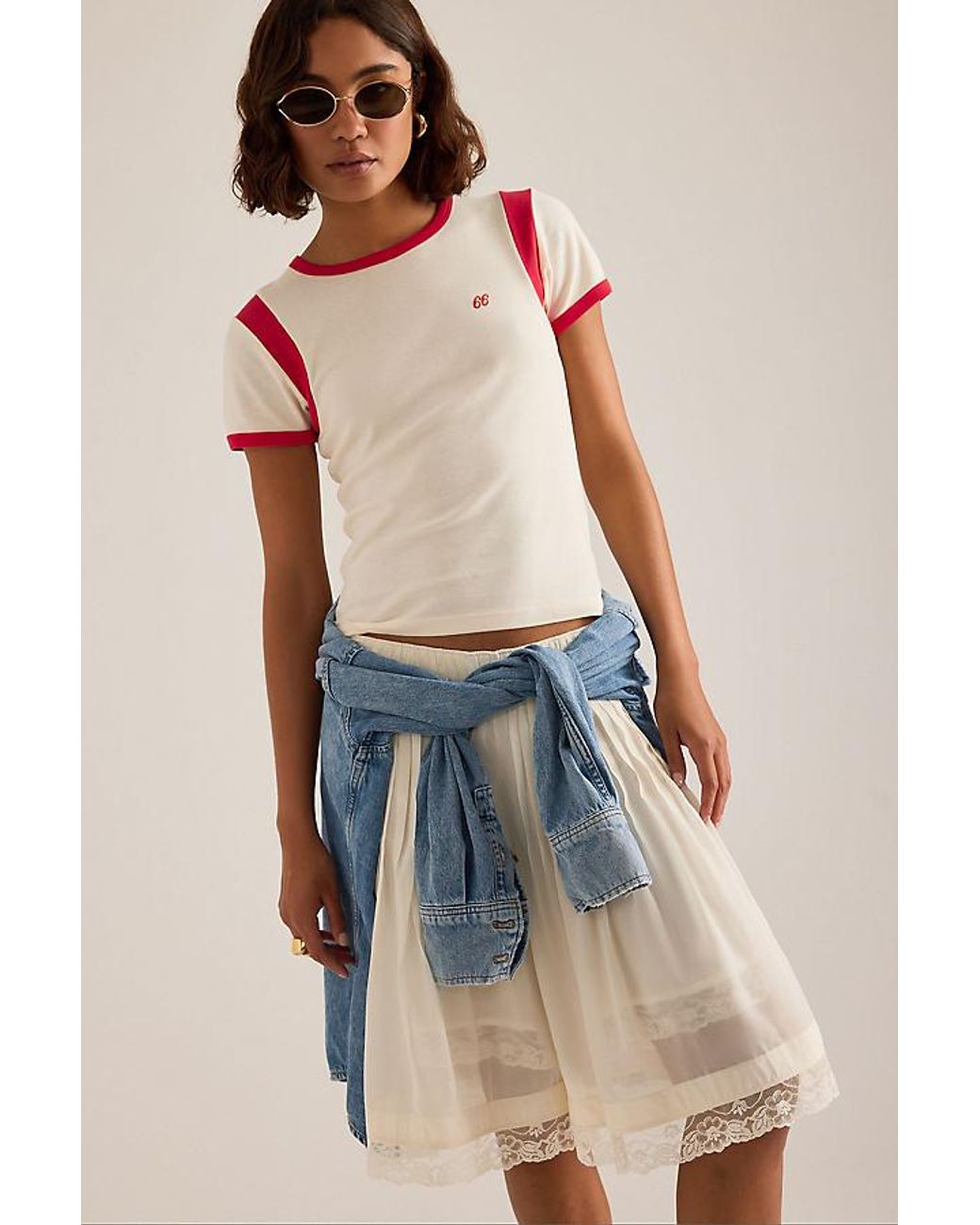 By Anthropologie Blue Football Baby T-Shirt